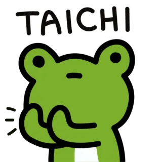 🧘‍♀️ TAICHI rã, tai chi, exercício, desenho animado, fofo, kawaii, artes marciais telegram sticker