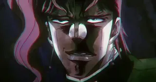 😏 Noriaki Kakyoin JoJo's Bizarre Adventure Anime, Manga, JoJo's Bizarre Adventure, Noriaki Kakyoin, Postać telegram sticker