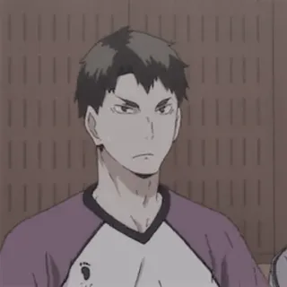 💷 Daichi Sawamura Haikyuu Anime, Haikyuu, Daichi Sawamura, Capitaine, Volley-ball telegram sticker