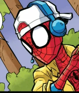 🕸 Spider-Man marvel, super-herói, quadrinhos, homem-aranha, peter parker telegram sticker