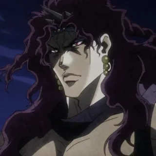 💜 Kars JoJo's Bizarre Adventure Kars, JoJo's Bizarre Adventure, Anime, Bösewicht, Säulenmann telegram sticker