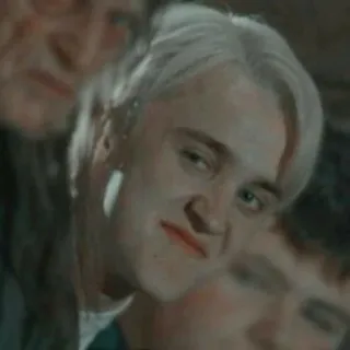 🐍 Draco Malfoy Harry Potter draco, malfoy, harry potter, slytherin telegram sticker