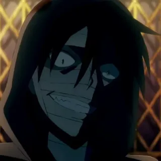 🖤 Zack Angels of Death 애니메이션, 잭, 살육의 천사, 캐릭터, 만화 telegram sticker