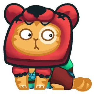 ❤️ kot, zwierzę, kreskówka, naklejka, postać, uroczy, śmieszny telegram sticker