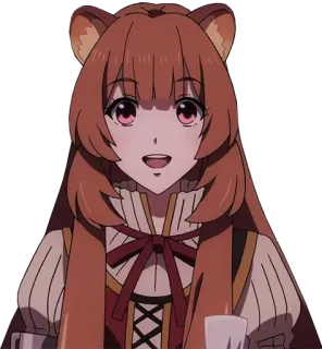😃 Raphtalia Rising of the Shield Hero Anime, Fantasy, Charakter, Raphtalia, Rising of the Shield Hero whatsapp sticker
