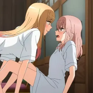 👺 Anime, Mädchen, Freundschaft telegram sticker