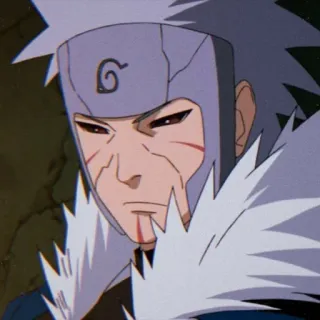 🌊 Tobirama Senju Naruto Аниме, Манга, Наруто, Тобирама Сенджу, Персонаж telegram sticker