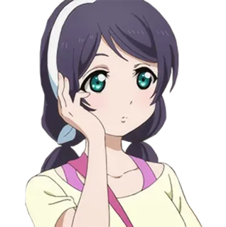 😯 anime, girl, character, cute, manga telegram sticker