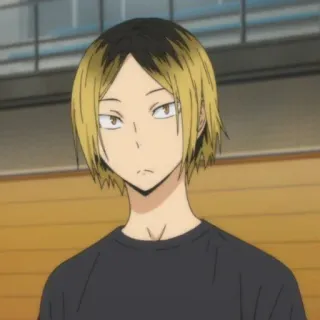 🏐 Kozume Kenma Haikyuu!! Anime, Volleyball, Kenma, Kozume, Haikyu!! telegram sticker