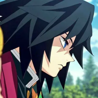 😤 Giyu Tomioka Demon Slayer Anime, Demon Slayer, Giyu, Tomioka, Schwert telegram sticker