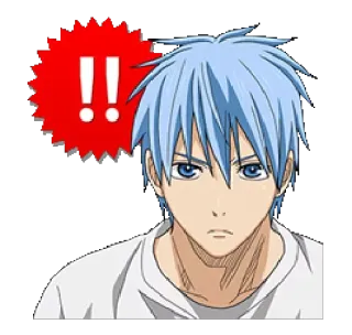😠 Anime, Alerta, Advertencia, Manga, Expresión telegram sticker