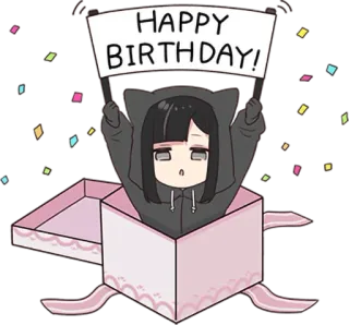 Yurudara-chan.5 • @punipuni_stickers telegram stickers