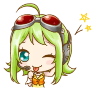 😜 Anime, Chibi, Dibujo animado, Piloto, Mono whatsapp sticker