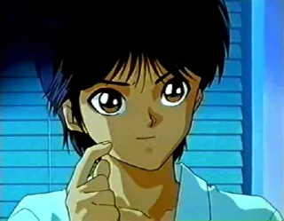 🤔 Аниме, Манга, Персонаж, Японский telegram sticker