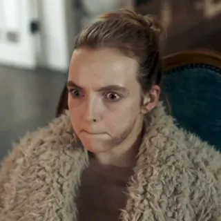🌙 Villanelle Killing Eve Villanelle, Killing Eve, Jodie Comer, BBC America, Charakter, Fernsehsendung telegram sticker