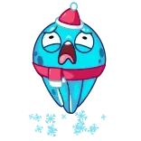 Ледоножек Фред @TgSticker whatsapp stickers