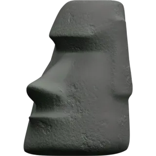 🗿 Moai, Isola di Pasqua, Statua, Pietra, Cultura, Scultura whatsapp sticker