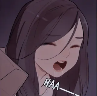 🥡 HAA アニメ, 漫画, 女の子, 泣く telegram sticker