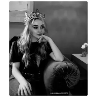 👑 Polesinaghniaevica123456789 mulher, coroa, retrato, pessoa, joias telegram sticker