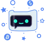 🙃 robot, chat bot, finance, cryptocurrency, bitcoin, dollar, technology telegram sticker