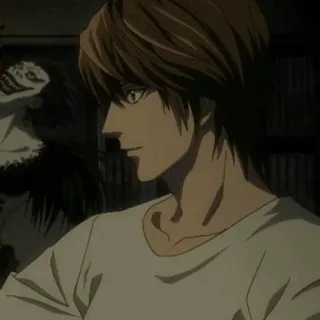 ⚖ Light Yagami Death Note anime, death note, light, yagami, ryuk telegram sticker