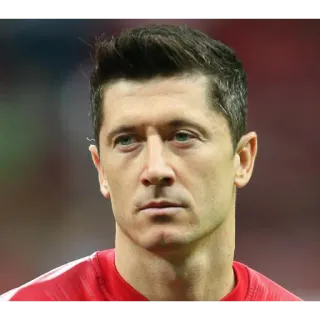 😑 Robert Lewandowski fútbol, futbolista, atleta, Lewandowski, deportes telegram sticker