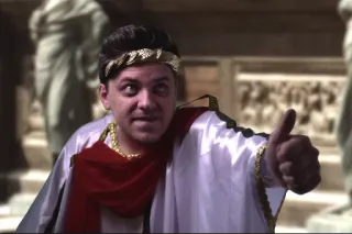 👍 caesar, roman, empire, toga, gold telegram sticker
