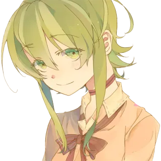 😊 Anime, Mädchen, Charakter, Manga telegram sticker