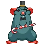 Mr. Rat telegram stickers
