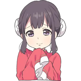 🙂 Anime, Chica, Linda, Dibujos animados, Manga, Kawaii telegram sticker