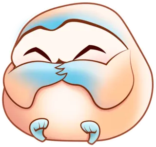 😄 ptak, słodki, kreskówka, zwierzę, kawaii, chibi telegram sticker