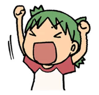 Yotsuba 1 whatsapp stickers