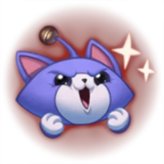 ✊ cat, animal, cartoon, cute, emoji, sticker telegram sticker