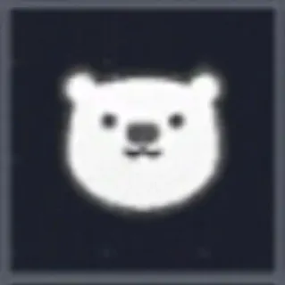🐻‍❄️ beruang, hewan, imut, kartun telegram sticker
