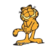 🙏 Garfield Gato desenho, Gato laranja, Garfield, Humor, Quadrinhos telegram sticker