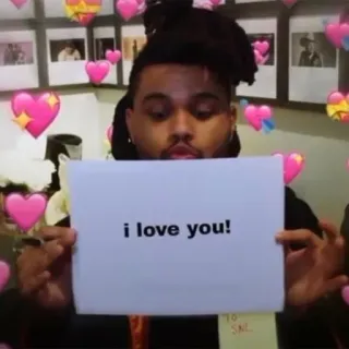 😘 i love you! love, affection, message, heart, sign telegram sticker