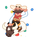 Cowboy telegram stickers