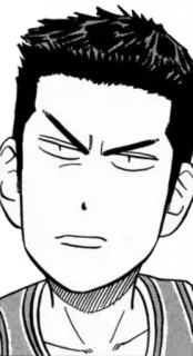 😐 manga, anime, portrait, character telegram sticker