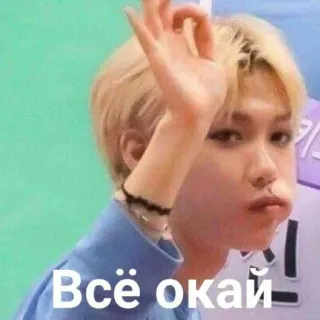 👌 Всё окай OK手势, 表情包, 手势, 脸, 俄语, 韩流 telegram sticker
