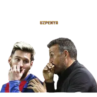 🤔 Lionel Messi UZPENYA ฟุตบอล, กีฬา, ฟุตบอล, นักกีฬา, โค้ช telegram sticker