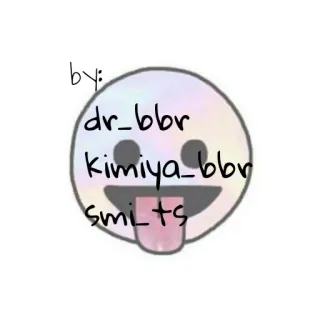 🙊 dr_bbr
kimiya_bbr
smi_ts Emoji, Sticker, Lengua, Divertido, Juguetón, Gráfico whatsapp sticker