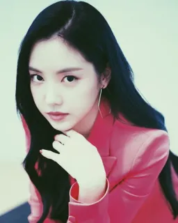 🎠 女性, アジア人, ポートレート, ファッション, 韓国, モデル telegram sticker