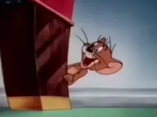 💗 Jerry Mouse Tom and Jerry dessin animé, souris, animation, drôle, Jerry, Tom et Jerry whatsapp sticker