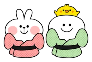 Spoiled Rabbit Summer Photo @moe_sticker_bot telegram stickers