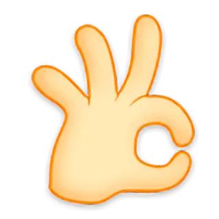 👌 Gest dłoni, Znak OK, Kontrowersyjny, Obraźliwy telegram sticker