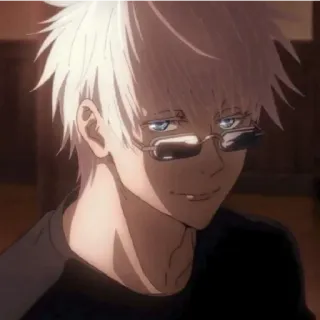 🌐 Gojo Satoru Jujutsu Kaisen Anime, Gojo, Satoru, Jujutsu, Manga telegram sticker