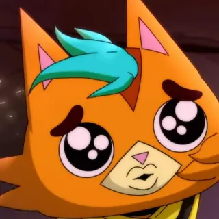 😎 cartone animato, gatto, adesivo, carino, espressione telegram sticker