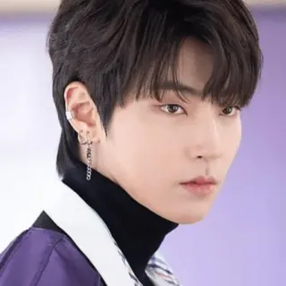 😒 Korea, Aktor, Potret, Anting, Selebriti telegram sticker