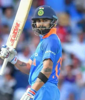❤️ Virat Kohli cricket, sports, India, Virat Kohli, athlete, bat, player telegram sticker