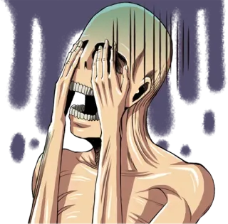 😱 Terror, Monstro, Assustador, Horripilante, Zumbi, Morto-vivo telegram sticker